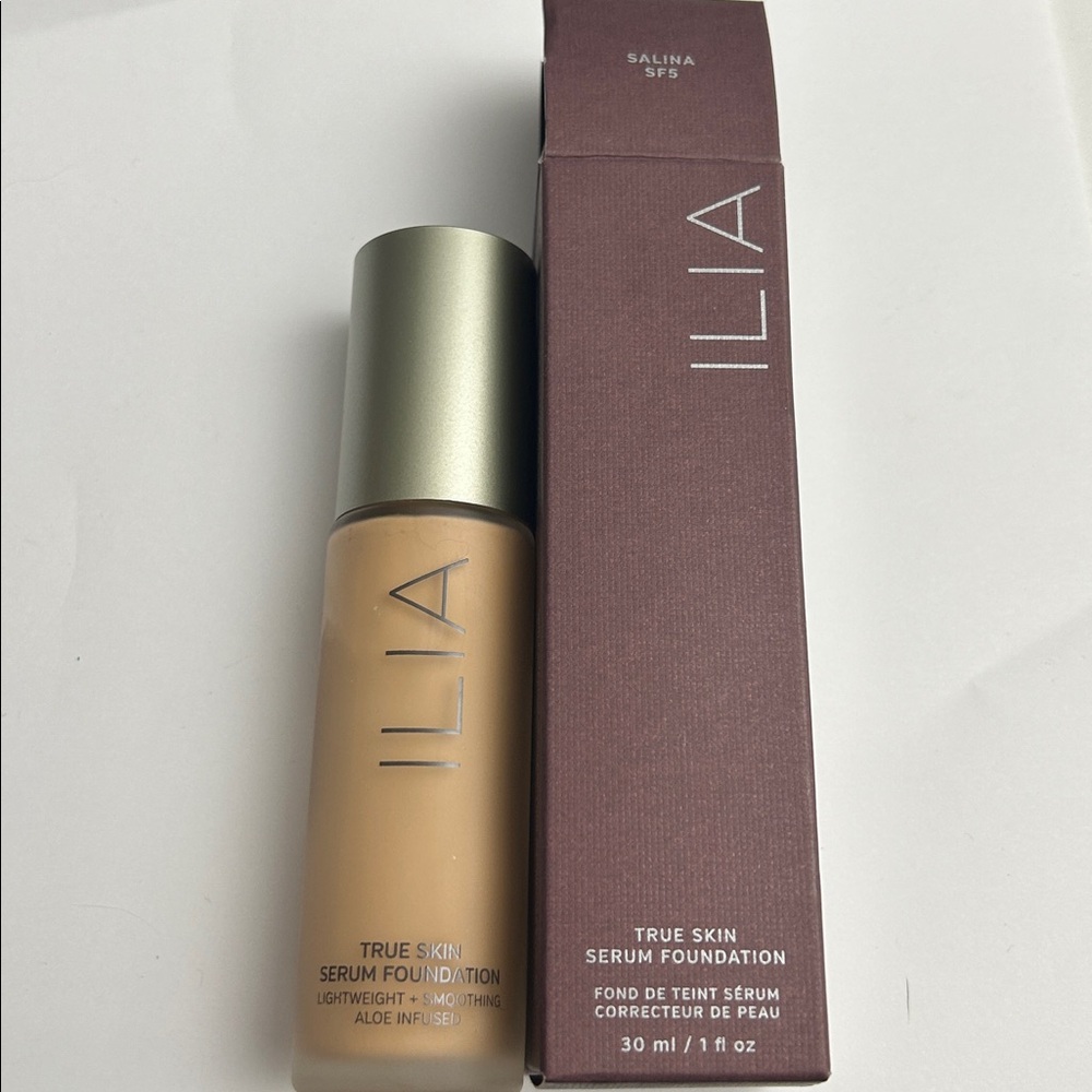 ILIA True Skin Serum Foundation  Salina SF5  1 fl oz.